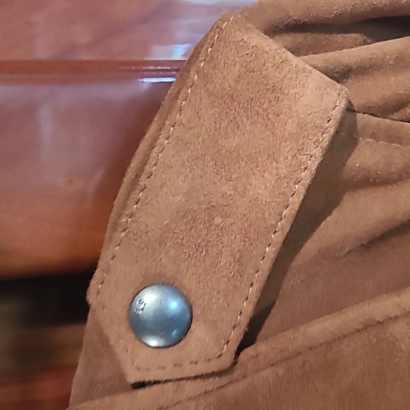 Lucky Brand suede leather jacket size small - Picture 6 of 14